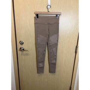 Womens Alo high waist moto leggings